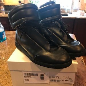 BLACK ‘FUTURE HIGH TOP' SNEAKERS